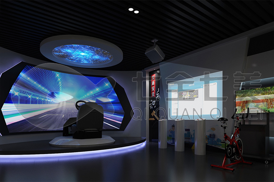 法治科普教育展廳建設方案-多媒體法制文化教育展館設備展示-未成年普法宣傳教育展廳效果圖設計