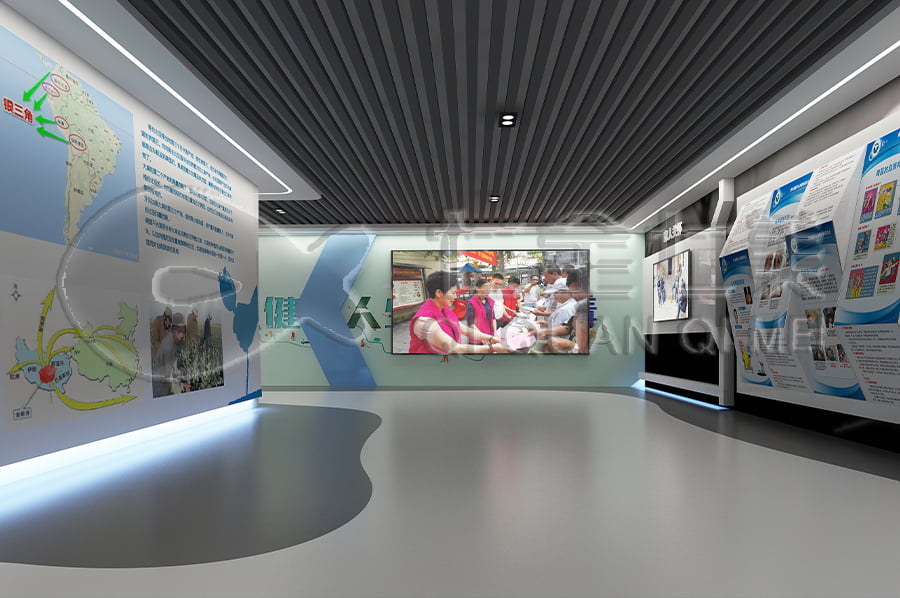 禁毒防艾基地建設(shè)，智慧禁毒展廳，青少年教育，多媒體互動(dòng)體驗(yàn)
