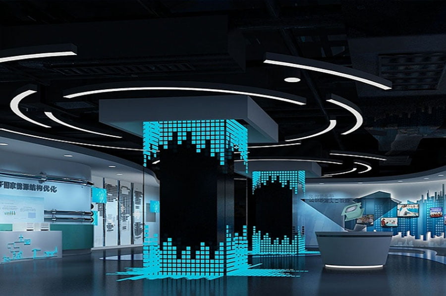 企業(yè)產(chǎn)品展廳建設(shè),供熱設(shè)備國企館方案,防汛物資企業(yè)館方案