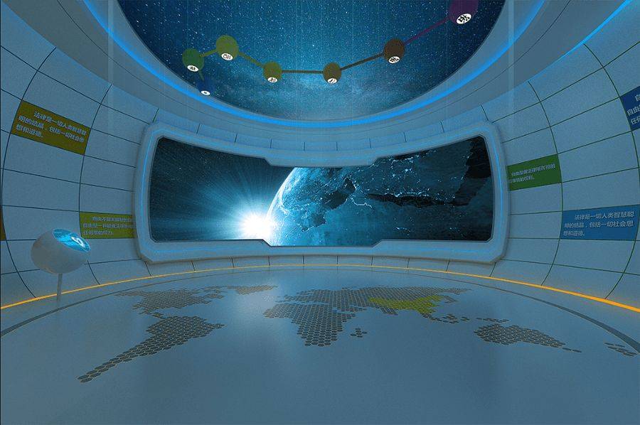 軍史展館效果圖,艦隊(duì)軍史展廳設(shè)計(jì),艦隊(duì)軍史展廳效果圖