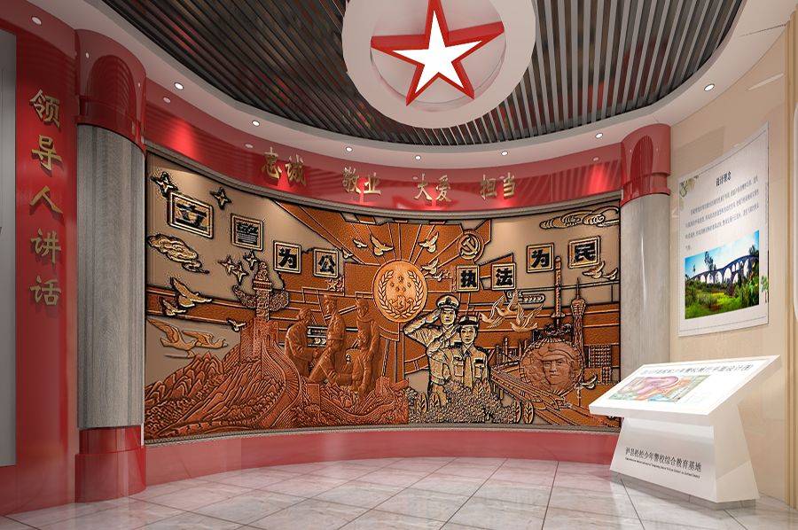 警史館方案,公安警史展廳方案,交警警史展覽館設(shè)備