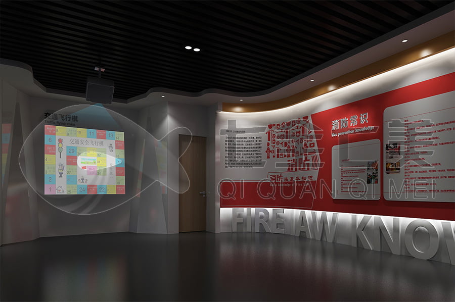 青少年法治教育展館，法治文化教育基地設(shè)備，法院法治示范基地設(shè)計平面圖