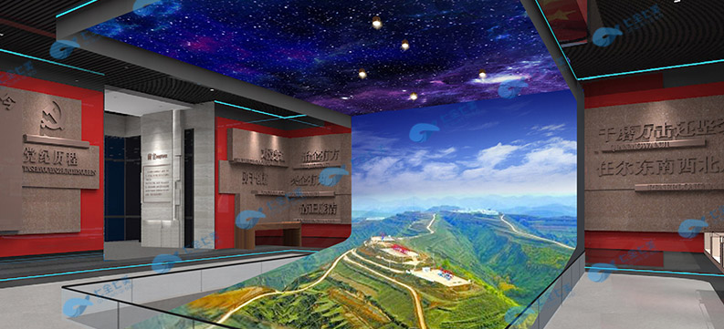 展廳多媒體設(shè)備360全息顯示，展館產(chǎn)品全息交互投影，教育基地定制全息顯示