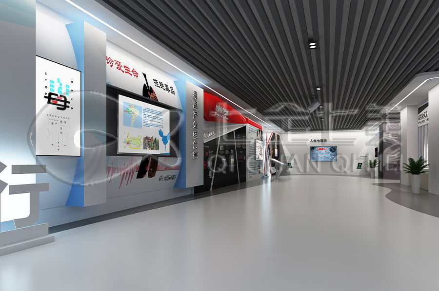 小學生禁毒教育展示館設計平面圖 小學生禁毒教育展示館設計平面圖